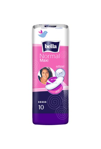 Прокладки традиционные BELLA NORMAL Maxi (упак 10шт) ГОСТ Р52483-2005 /24