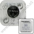 Батарейки для часов RENATA G 8  R381 SR1120SW BP1