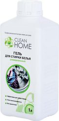 Средство для стирки CLEAN HOME (флак 1000мл) Гель для всех видов тканей  /10