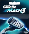 Кассеты GILLETTE MACH-3  (упак  2шт)   /10