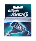 Кассеты GILLETTE MACH-3  (упак  4шт)   /10