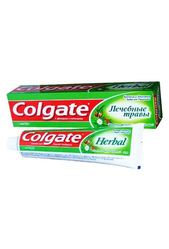 Зубная паста COLGATE  (туба 100мл) Лечебные травы /12/48