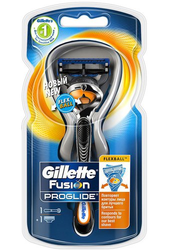 Станок для бритья GILLETTE SLALOM +1кассета  /36