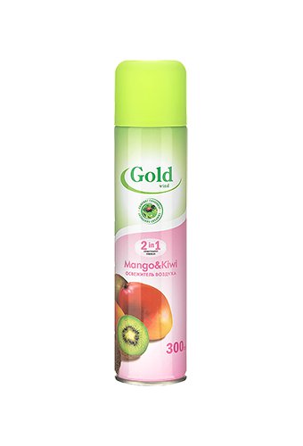 Освежитель воздуха GOLD WIND Mango&Kiwi (аэроз 300мл)  /12