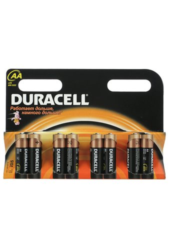 Батарейки алкалиновые AAA/LR03 DURACELL  BP12  /144/1728