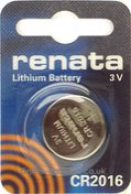 Батарейки литиевые        CR 2016 RENATA  BP1  /10