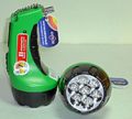 Фонарь аккумуляторный РЕКОРД PM-0107  7 LED (green)  /6/36