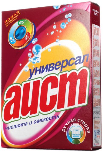 Стиральный порошок АИСТ УНИВЕРСАЛ (карт упак  400г)  /30