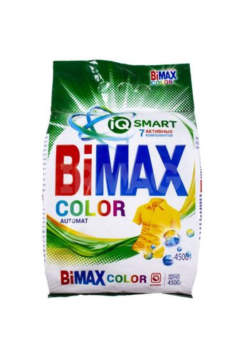 Стиральный порошок BiMAX Автомат (пэт упак 4,5кг) Color