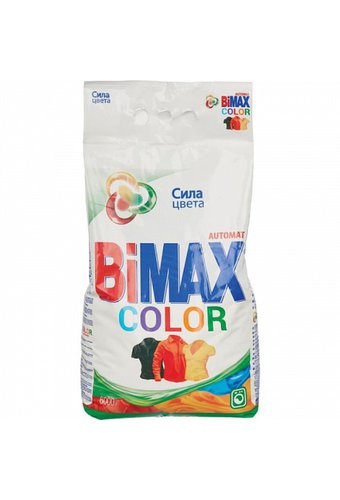 Стиральный порошок BiMAX Автомат (пэт упак 6,0кг) Color