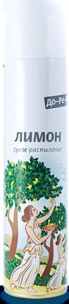 Освежитель воздуха ДО-РЕ-МИ Аква плюс (аэроз 350мл) ЛИМОН  /12