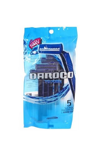 Станок одноразовый с двойным лезвием  DAROCO (упак 5шт)  /20/320