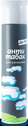 Освежитель воздуха ДО-РЕ-МИ Аква плюс (аэроз 350мл) АНТИТАБАК  /12