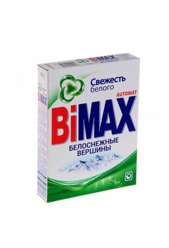 Стиральный порошок BiMAX Автомат (карт упак 400г) Белоснежные вершины  /24