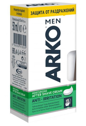 Крем  после бритья ARKO MEN  (туба 50мл) Anti-Irritation /12/24