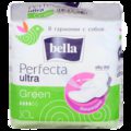 Прокладки традиционные BELLA Perfecta Ultra супертонкие (упак 10шт) Green  /36
