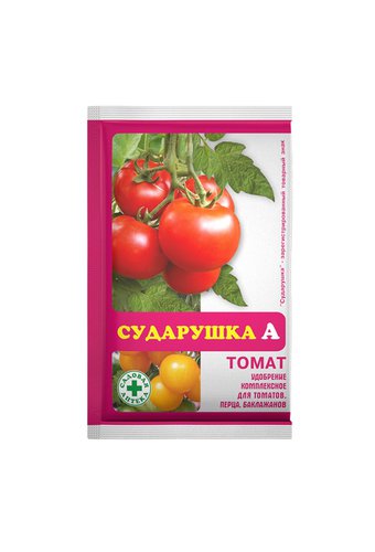 Удобрение органоминеральное СУДАРУШКА А (упак 60г) для томатов, перцев, баклажанов  /120