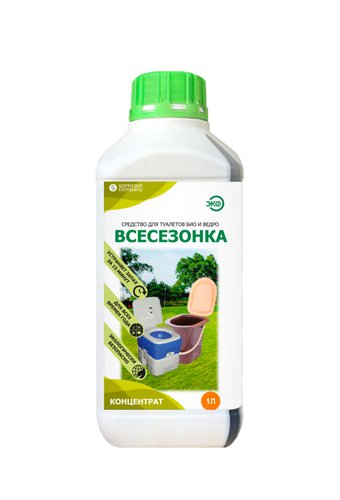 Средство по уходу за биотуалетами ВСЕСЕЗОНКА (флак 1л)  /9