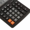 Калькулятор настольный большой 12 разрядов SDC-412S 200x160мм двойное питание  /30