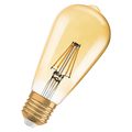 Лампа LED филамент E27  5W 2700K КОНУС h-142мм d-64мм Golden UNIEL VINTAGE
