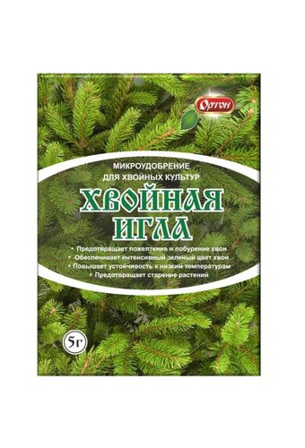 Удобрение микроэлемент СУЛЬФАТ МАГНИЯ 7-водный ХВОЙНАЯ ИГЛА (упак  5г)  /100