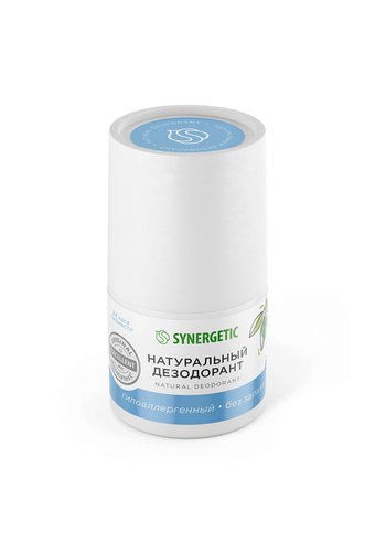 Дезодорант натуральный SYNERGETIC (флак ролик 50мл) гипоаллергенный Без запаха  /12