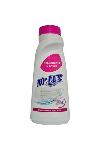 Пятновыводитель Mr. LUX Oxi Action (флак  450мл) для белого белья  /21