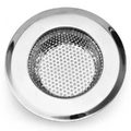 Сеточка-фильтр для ванны и раковины D 90 (внутр 50)мм нерж. сталь  /360